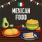 Mexican food poster