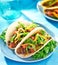 Mexican food - Soft shell tacos