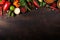 Mexican Food themed background large copy space - stock picture backdrop