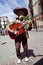 Mexican guitar musician on the streets of the Guan