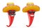 Mexican hat red cool hot chili pepper sunglasses mustache happy character realistic 3d cartoon design vector