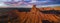 Mexican Hat rock formation stock photo