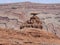 Mexican Hat Rock Formation in Utah