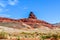 Mexican Hat on a Sandstone Ridge in Utah