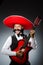 Mexican man with guitar