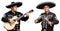 Mexican musicians mariachi band.