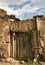 Mexican old door in ruins