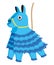 mexican pinata blue llama