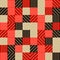 Mexican plaid. Navajo. Seamless pattern.