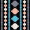 Mexican plaid. Navajo. Seamless pattern