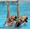 Mexican synchro swimmers