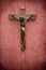 Mexican wooden crucifix