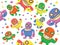 Mexican Wrestlers Seamless Pattern