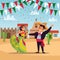 Mexicans cinco de mayo cartoon