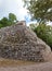 Mexico. Archeologic zone Kabah.Close up