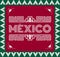 Mexico Aztec Maya lines elements design flag colors