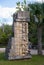 Mexico, Cancun. Chichen Itza, Yucatn. High priest grave, pyramid and monument