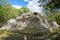 Mexico, Cancun. Chichen Itza, Yucatn. High priest grave, pyramid and monument