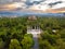 Mexico City - Chapultepec Castle panoramic view - sunset