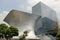 Mexico City, Mexico - Jul 19 2023: Soumaya Museum with art collection of Carlos Slim Foundation is conserved in the Polanco area