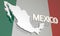 Mexico Country Nation Map