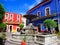 Mexico - Guanajuato - Plaza Baratillo - Colourful Courtyard with a Fountain