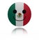 Mexico happy icon with reflection illustration
