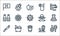 mexico line icons. linear set. quality vector line set such as maracas, mexican, machete, cactus, molcajete, beers, mexican hat,