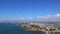 Mexico, lookout Mirador Del Faro and Mirador Crystal panoramic aerial skyline of Mazatlan