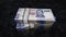 Mexico Pesos money banknote pile packs animation