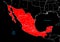 Mexico Political Boundaries Beautiful HD Map