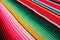 Mexico poncho serape maracas Mexican traditional cinco de mayo rug poncho fiesta background with stripes