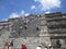 Mexico, pyramids of Teutihuacan. Pyramid of the saun