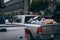 MEXICO - SEPTEMBER 20: Civilian truck full of provisions and supplies to be transported to the victims of the earthquake