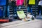 MEXICO - SEPTEMBER 20: young adults playing performing with violins on the street to gather money for the earthquake victims