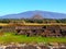 Mexico, Teotihuacan, Causeway of the Dead, Pyramid of the Sun and Pyramid of the Moon