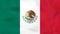 Mexico waving flag. Mexico national flag background texture