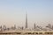 Meydan Bridge and Dubai skyline