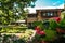 Meyer May House - Grand  Rapids, MI /USA - August 21st 2016: Landscape shot of the Meyer May house built by Frankd Lloyd Wright fr