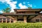 Meyer May House - Grand  Rapids, MI /USA - August 21st 2016: Shot of the Meyer May house built by Frank Lloyd Wright from the stre