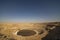 Meyil sinkhole lake in Konya.