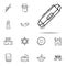 Mezuzah icon. Judaism icons universal set for web and mobile