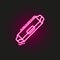 Mezuzah neon style icon. Simple thin line, outline  of judaism icons for ui and ux, website or mobile application