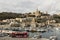 Mgarr harbour and town on Gozo, Malta.