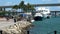 Miami Bayside area oon a sunny day - MIAMI, USA APRIL 10, 2016