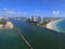 Miami Beach aerial drone photo