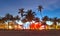 Miami Beach Florida beautiful sunset