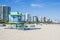 Miami Beach Lifeguard Stand in the Florida sunshine