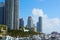 Miami Beach from MacArthur Causeway Florida