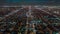 MIAMI, FLORIDA, USA - JANUARY 2019: Aerial drone panorama view flight over Miami Overtown and Little Havana.